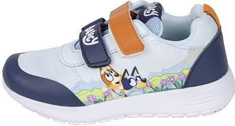 Light Bluey Sneakers - Blauw - Synthetisch - Klittenbandsluiting