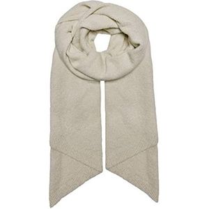 ONLY Dames Onlanelise Life Knit Lurex Scarf Cc sjaal (pak van 100), Cloud Dancer/Detail:Gold LUREX, One Size
