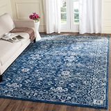 Safavieh - Aisal - Vloerkleed - Navy Blauw - Ivoorkleurig - 152 cm x 91 cm