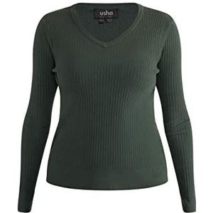 CARNEA Gebreide damestrui 15324937-CA04, donkergroen, XS/S, donkergroen, XS/S