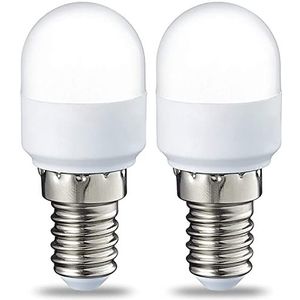 Amazon Basics - T25 - LED-koelkastlamp - E14-fitting - Warm Wit - 1,7 W