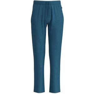 Trigema Vrijetijdsbroek voor heren van sweatkwaliteit, nachtblauw-melange, M