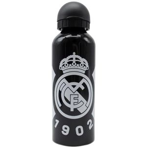 Real Madrid CyP Brands fles, drinkfles, waterfles, zwart, BPA-vrij, officieel product