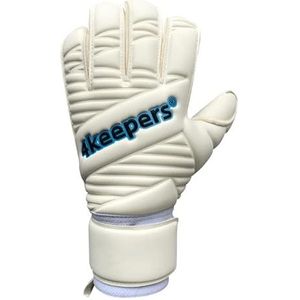 4Keepers Goalkeeper Gloves Retro IV RF Jr S815005 keepershandschoenen, jeugd, uniseks, grijs, 6