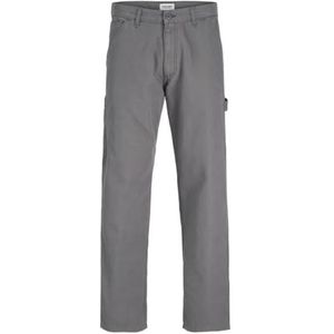 Jack & Jones JPSTEDDIE JJBARKLEY Carpenter Pant, Smoked Pearl, 33W / 32L