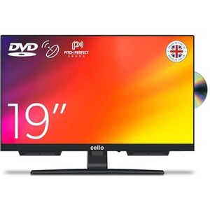 Cello - C1924F - TV zonder Frame - 19 Inch - Geïntegreerde DVD-speler - Drievoudige Tuner