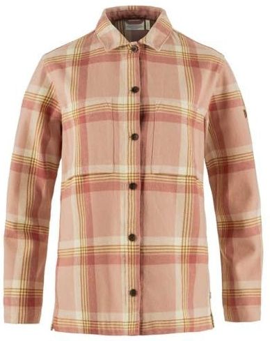 Fjallraven - Singi Flannel Overshirt - Dames - Krijt Rose/Dusty Rose