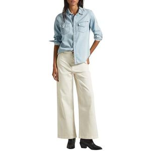 Pepe Jeans Tania Sweater voor dames, Wit (Mousse wit), 25W / 30L