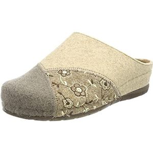 Rohde pantoffels dames Rodigo-40 6033, grootte:42, kleur:Beige