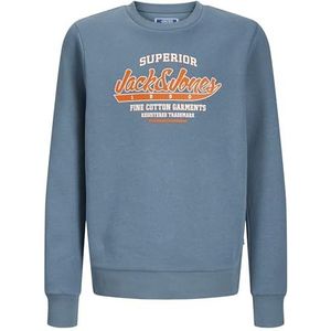 JACK & JONES Sweatshirt met logo voor kinderen, mini, Oceanview, 98
