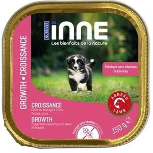 Nutrivet - Inne hond – terrine – puppy groei – lam 150 g x 16