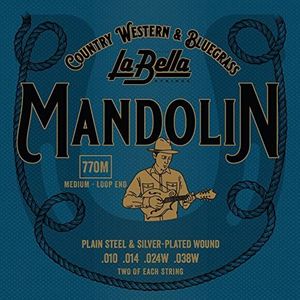 La Bella 770 M mandoline snaren 010/038