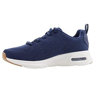 Skechers Skechers Air Court Sneaker voor dames, Navy Mesh Trim, 37 EU