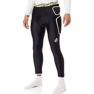 O'NEAL | Motocrossbroek | BMX Downhill Enduro | EVA met hoge dichtheid voor heupbescherming, Elastische overlock naden, Ergonomische padding | Trail Broek | Volwassen | Zwart Lime | Maat XXL