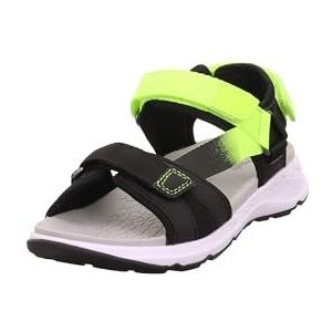 Open - Sandalen - Color-Blocking - Imitatieleer - Velcro Sluiting