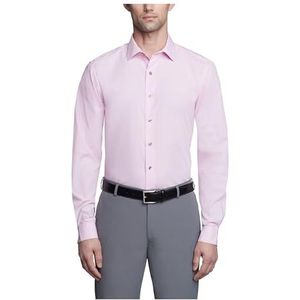Unlisted by Kenneth Cole mens Slim Fit Solid Dress Shirt, Pink, 18-18.5 Neck 34-35 Sleeve XX-Large US