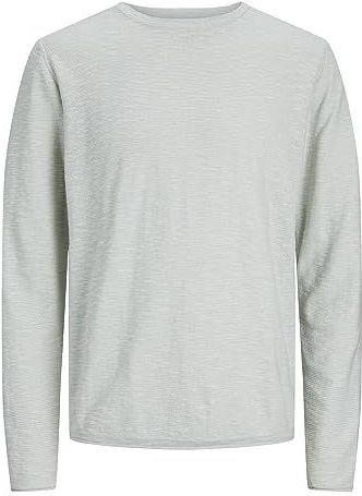 JACK & JONES Jjelinen Knit Crew Neck Sn, Soothing Sea, M