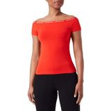 Calvin Klein - J20J223098 - Korte Mouw Top - Zwart - Katoen