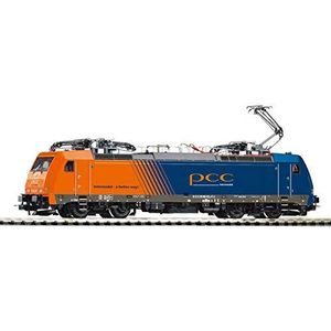 Piko 59868 E-Lok BR 186 PCC Intermodal VI + DSS 8-polig, oranje/blauw