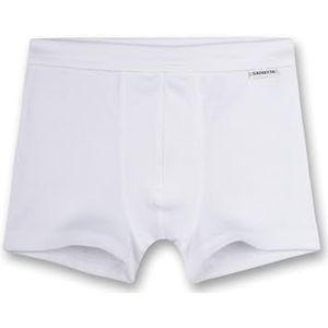 Sanetta Jongens W.Print Shorts, wit (white 10), 164 cm