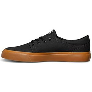 DC Shoes Trase TX Sneakers voor heren, zwart/gum, 44,5 EU, Black Gum., 44.5 EU