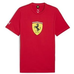 PUMA - Scuderia Ferrari - T-shirt - Rood - Korte Mouwen