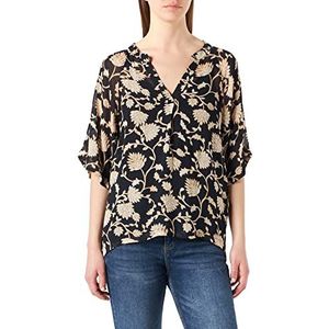 PART TWO Petinaspw Sh Relaxed Fit Shirt voor dames, Black Block Print, 46