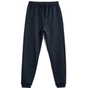 Koton Jogger joggingbroek met elastiek in de taille, sportbroek, indigo (740), 6-7 jaar, voor kinderen