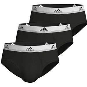 Adidas Heren Multipack brief (3PK) ondergoed, zwart, L, zwart, L