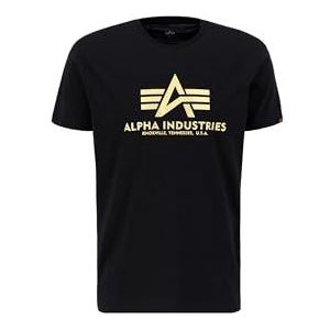ALPHA INDUSTRIES - Basic T - T-shirt - Carbon - Katoen