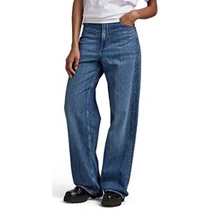 G-STAR RAW Stray Ultra High Straight Jeans voor dames, blauw (Faded Capri C779-d346), 31W x 34L