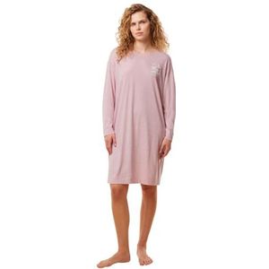 Triumph Endless Comfort NDK LSL Night Shirt voor dames, Pink - Light Combination, 40