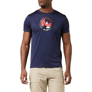 Millet - Dreamy Peaks TS SS M - Heren Sport T-Shirt - Ademend - Bergbeklimmen, Lifestyle - Blauw