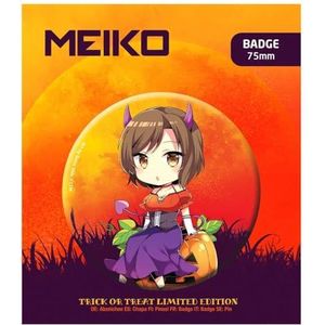 POPBuddies Meiko Halloween Badge pin
