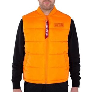 Alpha Industries - Puffer Vest LW - Bodywarmer - Alpha Oranje - Unisex Volwassenen