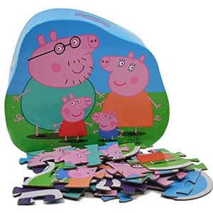 Barbo Toys Peppa Pig Speelgoed Puzzel voor kinderen vanaf 2 jaar | Stimuleert het geheugen en de motoriek | Bevat 24 stukjes | Officieel Gelicenseerd