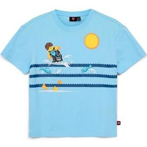 LEGO T-shirt voor jongens, lichtblauw, 134 cm