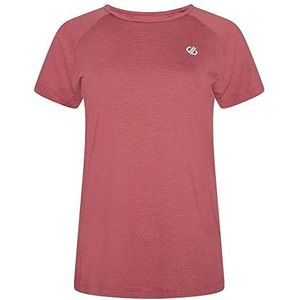 Dare 2b Corral Tee Dames T-shirt Q-wic lichtgewicht sneldrogende stof - sporttop met korte mouwen