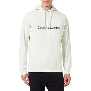 Calvin Klein Jeans Hoodies voor heren, Groen (Kanariegroen), XXS