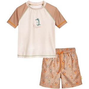 Playshoes Jongens tweedelige Rash-Guard-set, Wilde dieren, 98-104