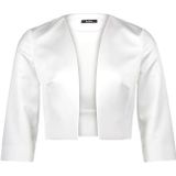 Vera Mont Bolero-jas voor dames met kelderplooien, wit (offwhite 1014), 44