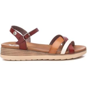 XTI 142848 platte damessandalen, camel, 36 EU, Kameel, 36 EU