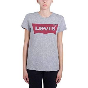 Levi's dames t-shirt The Perfect Tee, Better Batwing Smokestack Smokestack Htr, XXS