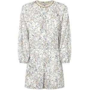 Pepe Jeans Misty playsuit voor dames, Beige (Ecru Wit), L