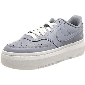 Nike Court Vision Alta Leather, damessneaker, Ashen Slate/Ashen Slate-wit, 42 EU