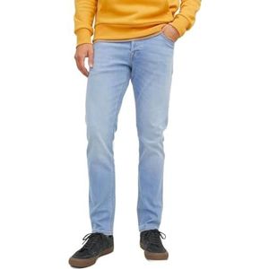 JACK & JONES JJIGLENN JJORIGINAL SQ 330 Slim Fit Jeans, Denim Blauw, 28W / 32L