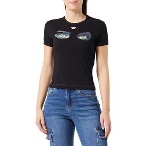 Diesel Lang T-shirt voor dames, 9X-0Hera, XXS