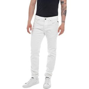 Replay Willbi jeans voor heren, 001, wit, 27W x 30L