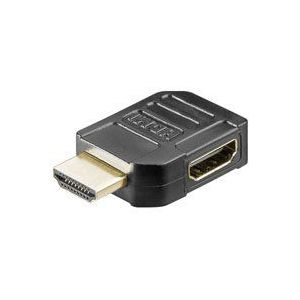goobay Tecline HDMI M - HDMI F HDMI HDMI HDMI zwarte kabelinterface en voeding