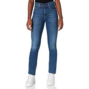Levi's Dames 724 High Rise Straight Jeans, Nonstop., 24W x 32L